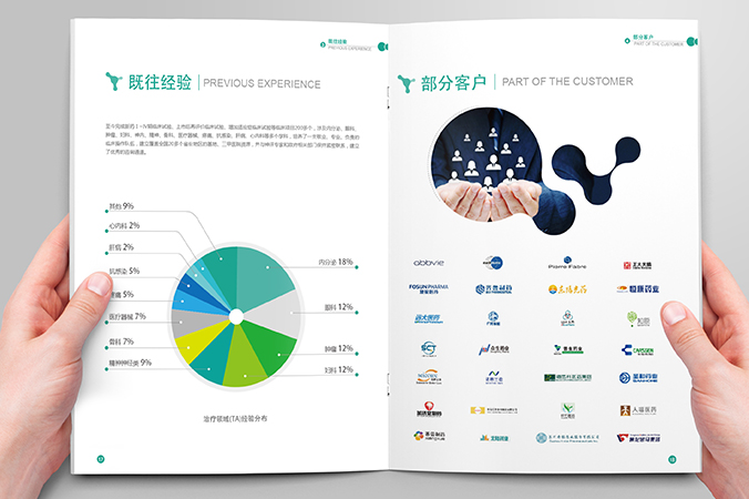 博納西亞醫(yī)藥  企業(yè)畫冊設計  公司宣傳冊設計