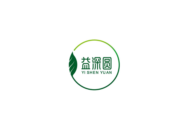 日燦生態(tài)—益深圓  商標設計  品牌標志設計  項目logo設計